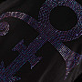 Prince tričko, Purple Symbol Diamante Black, dámské