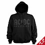 AC/DC mikina, Back In Black Hoodie Black, pánská