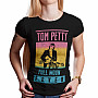Tom Petty tričko, Full Moon Fever Album Cover Girly Black, dámské