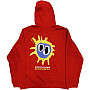 Primal Scream mikina, Screamadelica Hoodie BP Red, pánská