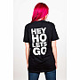 Ramones tričko, Hey Ho Front & Back, pánské