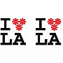 Red Hot Chili Peppers keramický hrnek 250ml, I Love LA