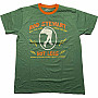 Rod Stewart tričko, Hot Legs Ringer Green, pánské