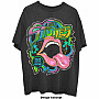 Rolling Stones tričko, Some Girls Neon Tongue Embellished Black, pánské