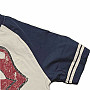 Rolling Stones tričko, Lick Raglan Natural & Navy Blue, pánské