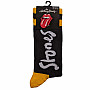 Rolling Stones ponožky, No Filter Black, unisex - velikost 7 až 11 (40 až 45)