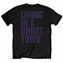 Rolling Stones tričko, Ghost Town Distressed Backprint Black, pánské