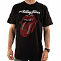 Rolling Stones tričko, Logo & Tongue Diamante Black, pánské