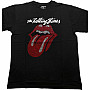 Rolling Stones tričko, Logo & Tongue Diamante Black, pánské