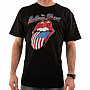 Rolling Stones tričko, USA Tongue Diamante Black, pánské
