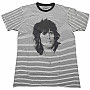Rolling Stones tričko, Keith Striped Black & White, pánské