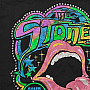 Rolling Stones tričko, Some Girls Neon Tongue Embellished Black, pánské