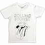 Rolling Stones tričko, Hackney Diamonds Diamond Tongue BP White, pánské