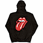 Rolling Stones mikina, Classic Tongue Zipped BP Black, pánská