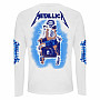 Metallica tričko dlouhý rukáv, Ride The Lightning White, pánské