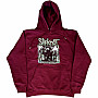 Slipknot mikina, Barcode Photo BP Maroon Red, pánská