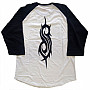 Slipknot tričko dlouhý 3/4 rukáv, Choir Raglan BP Black&White, pánské