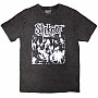 Slipknot tričko, Album Splatter Stone Wash BP Charcoal Grey, pánské