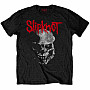 Slipknot tričko, Gray Chapter Skull BP Black, pánské