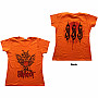 Slipknot tričko, Winged Devil Girly BP Orange, dámské