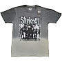 Slipknot tričko, Barcode Photo Dip Dye Wash BP Grey, pánské