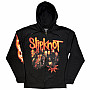 Slipknot mikina, TESF Group Photo Nonagram Zipped BP Black, pánská