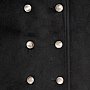 Rammstein vlněný kabát, Steuermann Buttons BP Black, pánský
