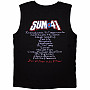 Sum 41 tílko, All Killer No Filler Tracklist BP Black, pánské
