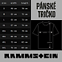 Rammstein tričko, Bühne Black, pánské