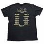 U2 tričko, Yellow Logo 2018 BP Black, pánské
