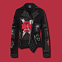 Rammstein bunda, Metal Patches Zip BP Black, dámská