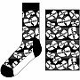 Wu-Tang ponožky, Logos Monochrome Black White Grey, unisex - velikost 7 až 11
