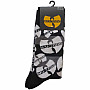 Wu-Tang ponožky, Logos Monochrome Black White Grey, unisex - velikost 7 až 11