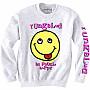 Yungblud mikina, Raver Smile Sweatshirt BP White, pánská